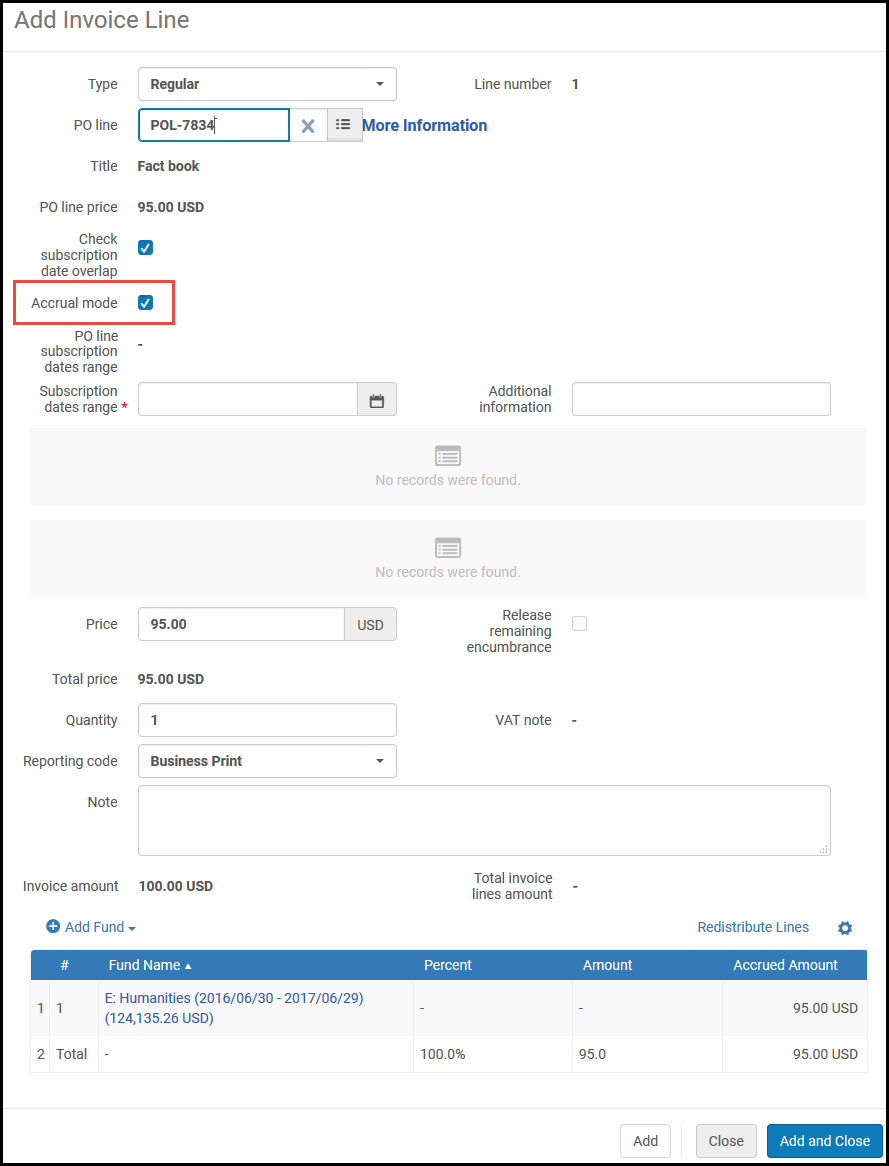 The Add Invoice Line page. invoice_details_add_invoice_line_with_co_po_line_for_accrual_accounting_ux.png