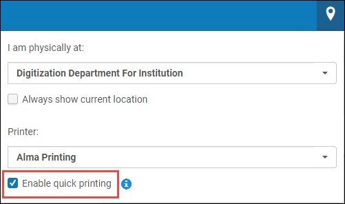 Currently At Drop-down Box