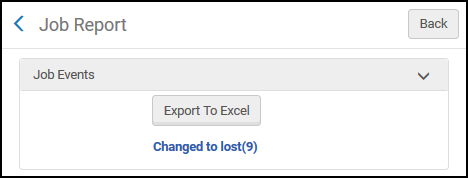 Job Report Page