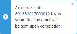 Logical to Itemized Set Confirmation