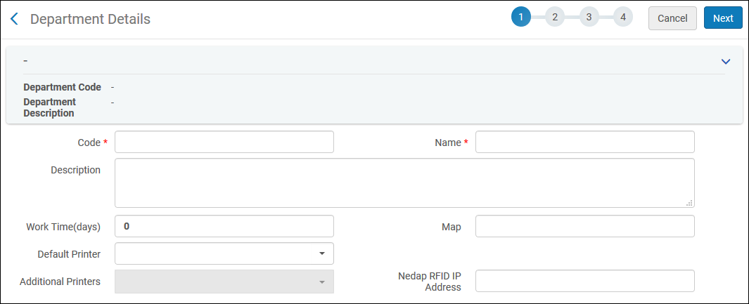 General Information Page