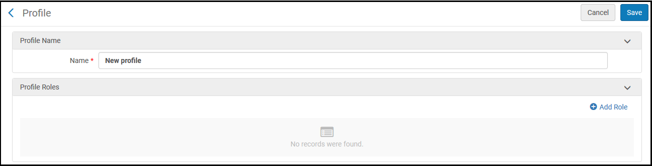 Profile Page  – Updated