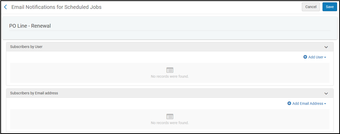 Email Notifications