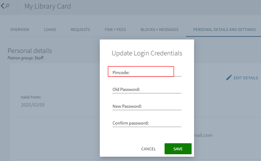 PVE_UpdateLoginCredentials_PIN