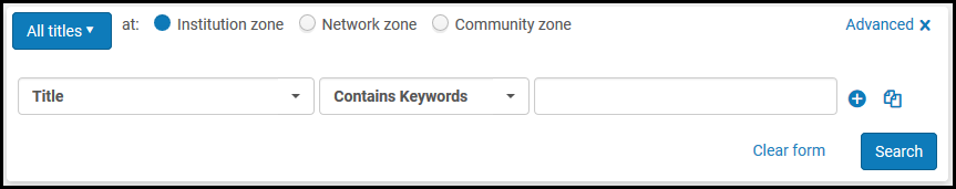 Borrowing Request Local Search