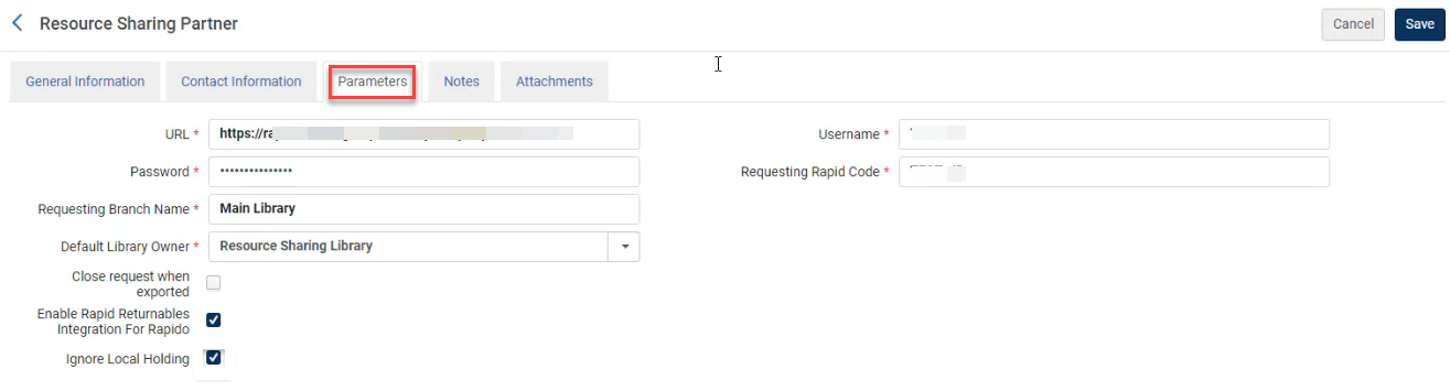 The Ignore Local Holding checkbox.