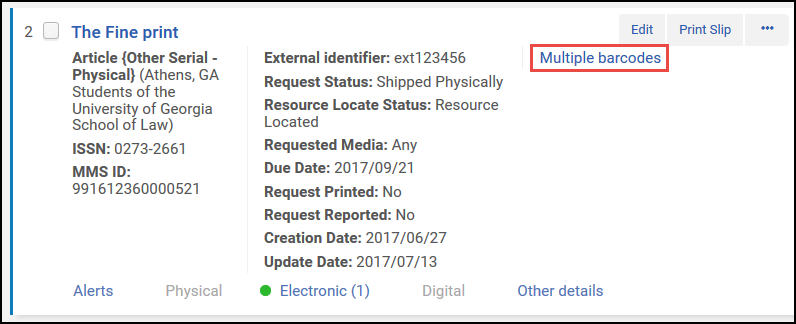 Lending Request Task List