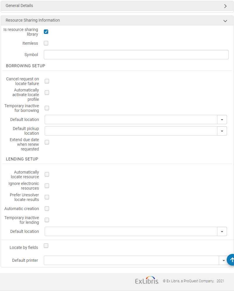 The Organization Unit Details page with the Summary tab selected