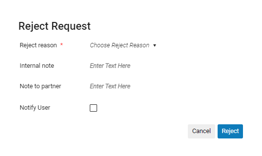 Reject