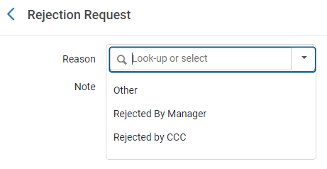 Copyright rejection reasons list.