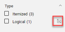 The Exclude checkbox selected for the Locate failed facet value.