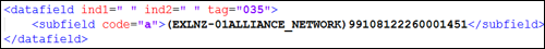 Exported Network Zone MMS ID (with Prefix)