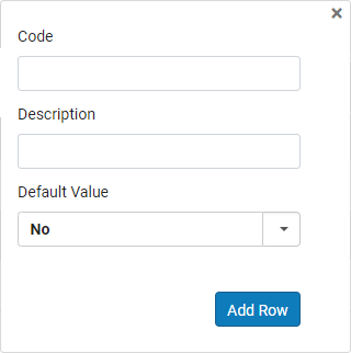 Physical Item Condition - Add Row