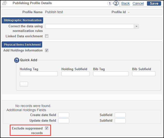 Publishing_Profile_Exclude_suppressed_records
