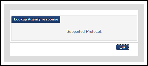 Lookup_Agency_Response