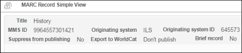 Originating SYS