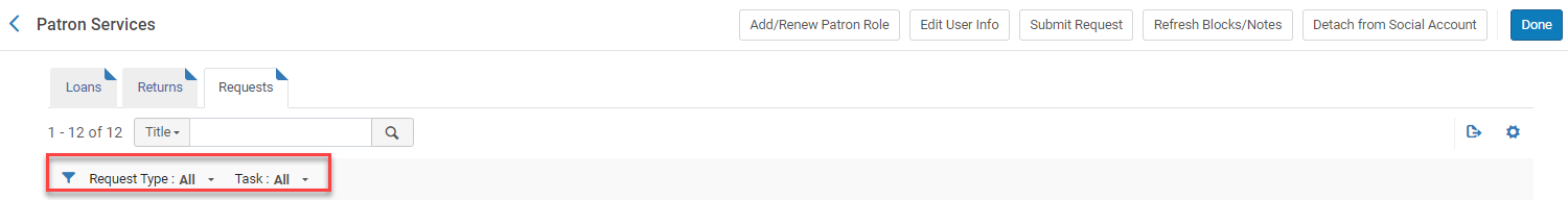 The TBD and TBD filters.