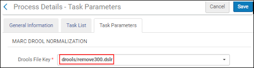 Example Drools File from the Cnmarc Bib normalize on Z39.50/SRU search Normalization Rule