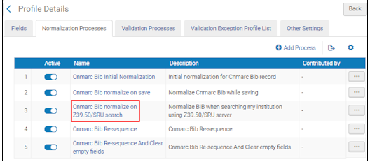 Example Normalization Rule from the CNMARC Bibliographic Metadata Configuration Profile
