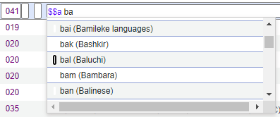Controlled Vocabulary Example
