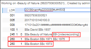 Example Record After Expansion