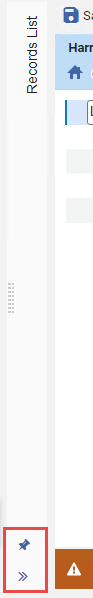 Closed Navigation Pane