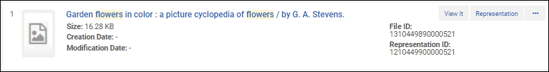 Example Record IDs