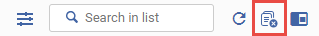 Release Displayed Records in List icon