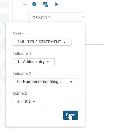 inputting data fields