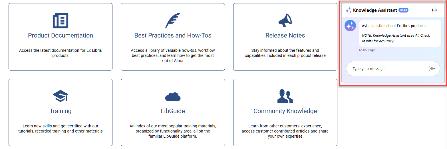 The Knowledge Assistant.