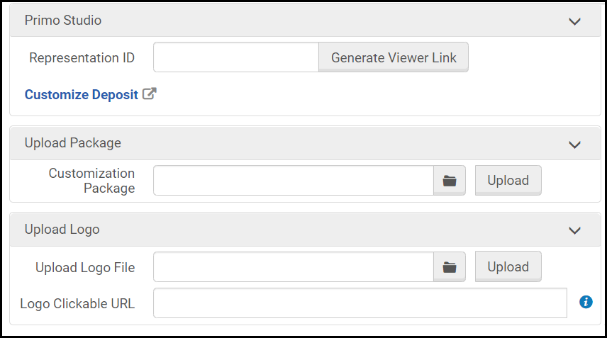 Digital Viewer and Deposit Customization
