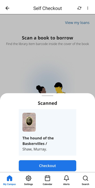 Self Checkout Scanned Item