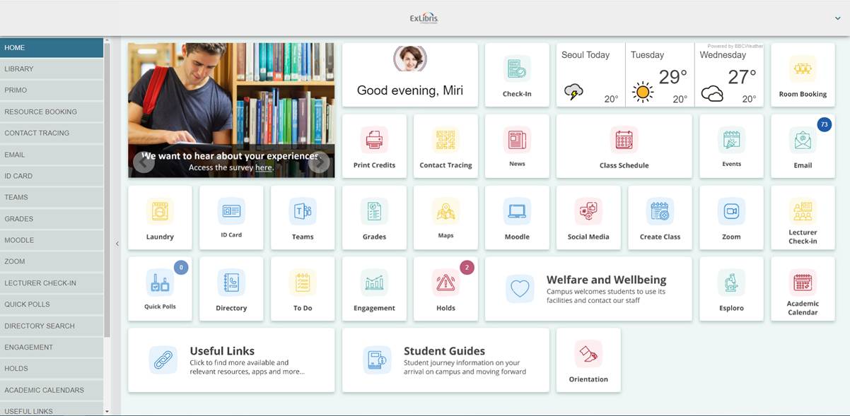 campusM App Screenshot
