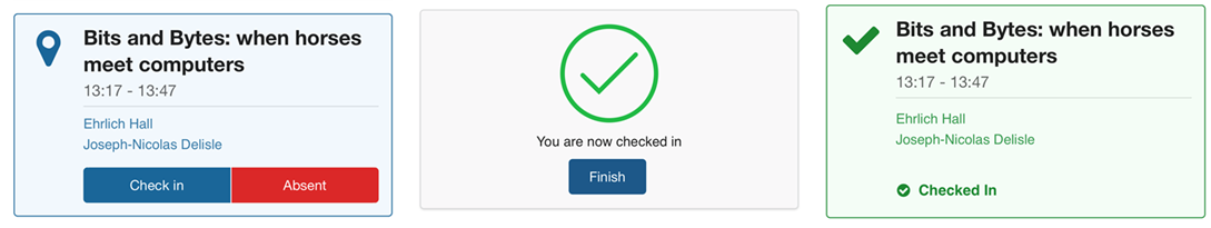 The IP validation screen.