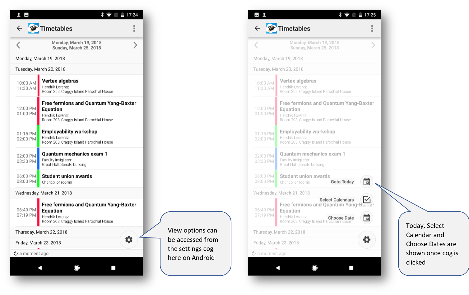 Blended View Android