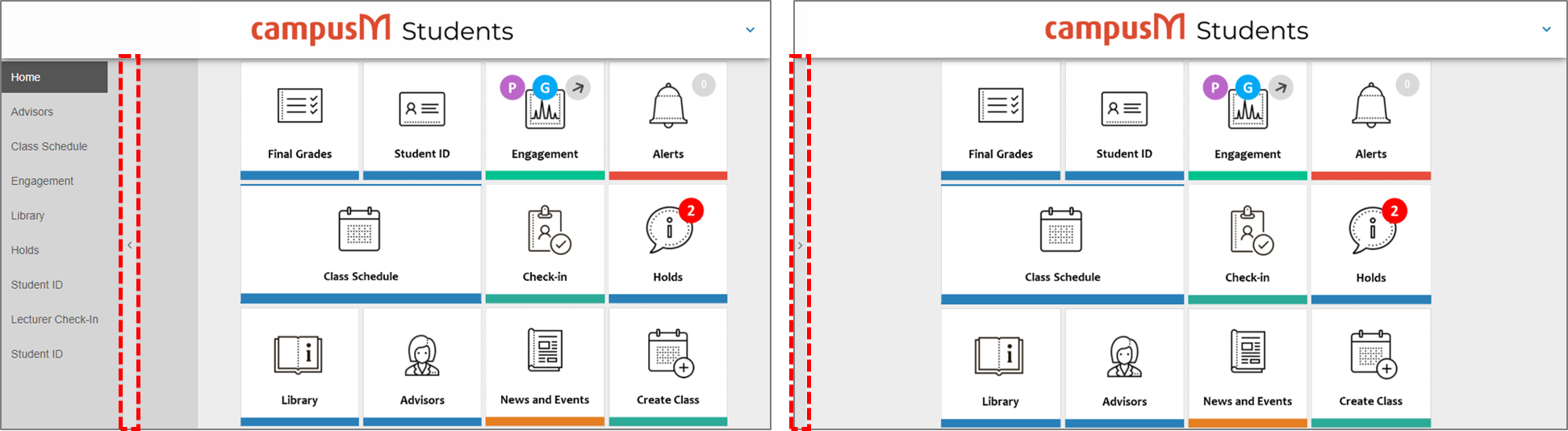 Collapsible Portal View