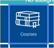 The focus on a menu option.