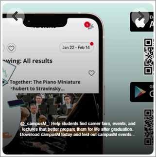 A feeds tile animation.