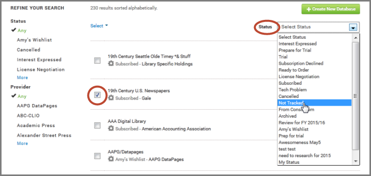 remove database