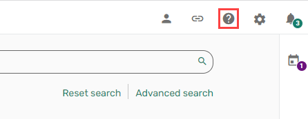 The help option.