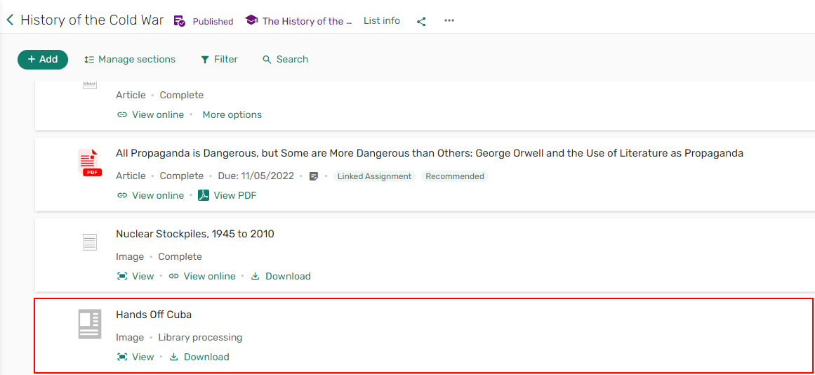 An example of an incomplete citation.