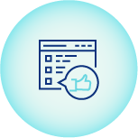 Library staff experience icon
