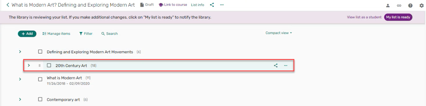 An example of an indented section.