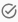 The mark as done icon.
