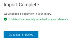 Import complete.