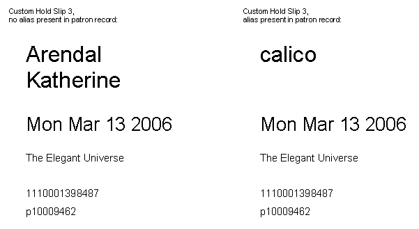 Custom Hold Slip 3