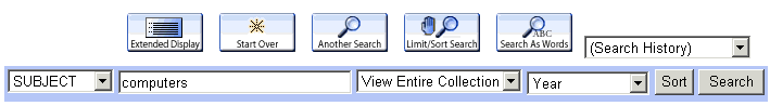 Sort option on Navigation Tool