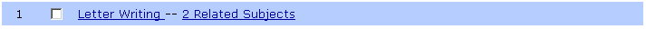 redirected headings display