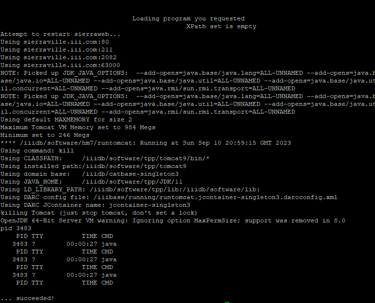 Click to expand Restarting Sierra Web