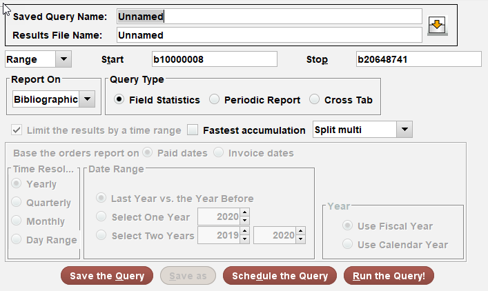 Click to expand Query Editor